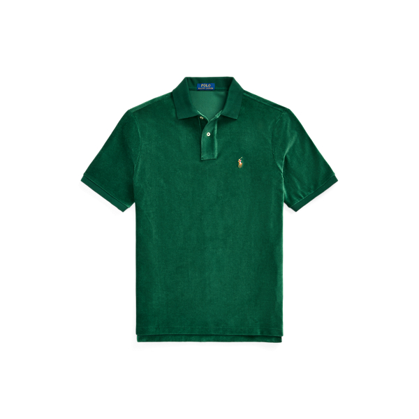 Classic Fit Lisle Graphic Polo Shirt