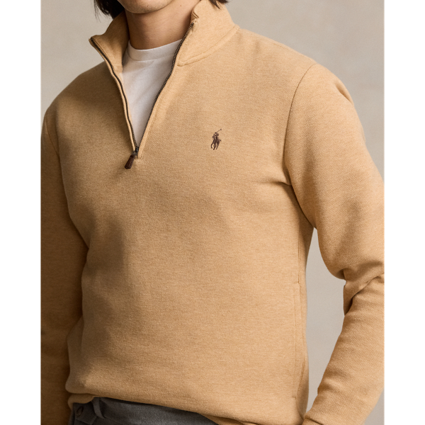 Polo Ralph Lauren Double knit pull good over zip