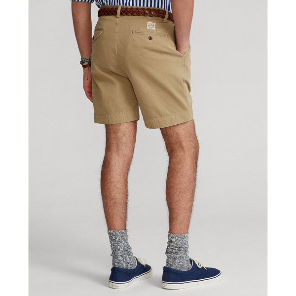 19 cm Relaxed Fit Pleated Chino Short