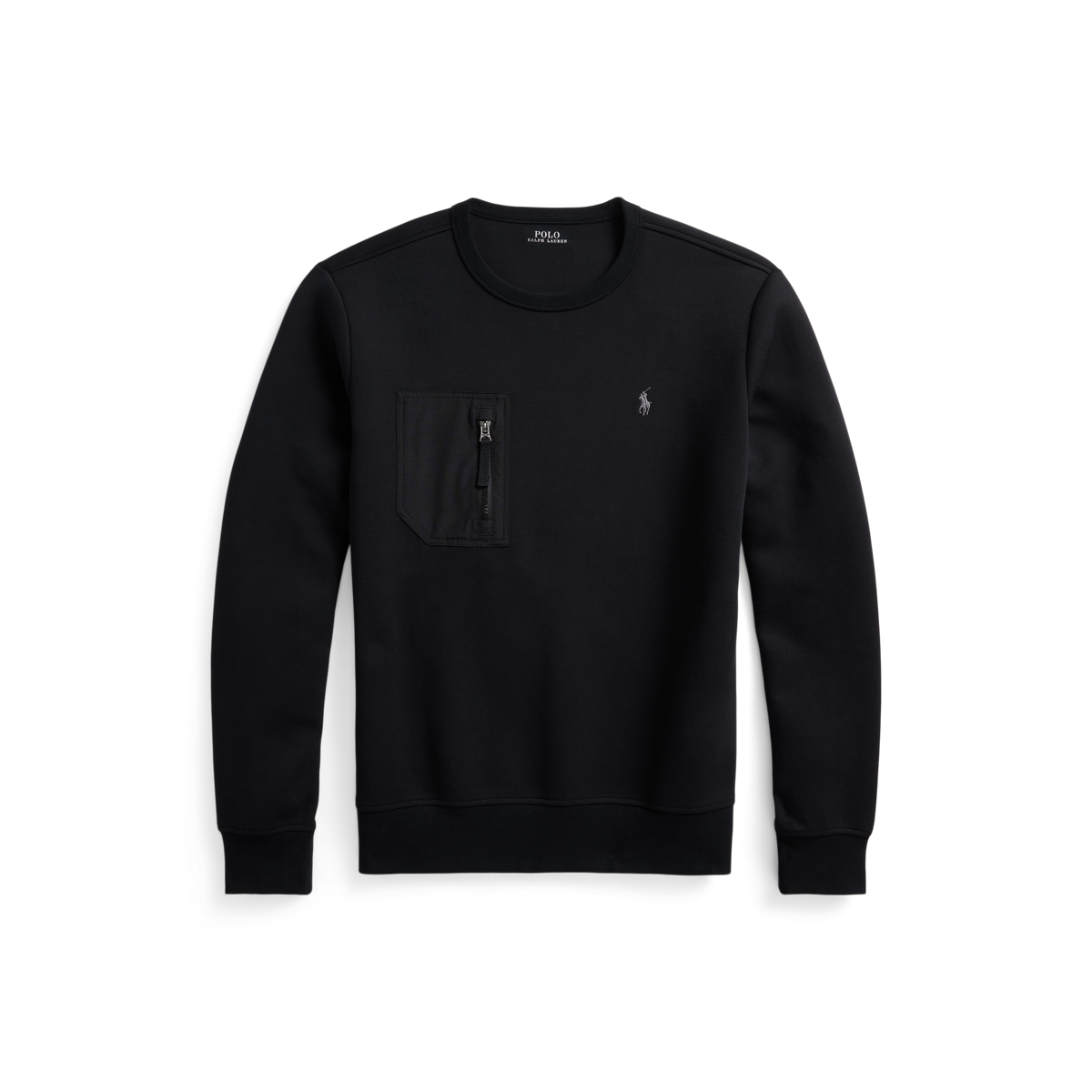 Double Knit Pocket Sweatshirt Ralph Lauren