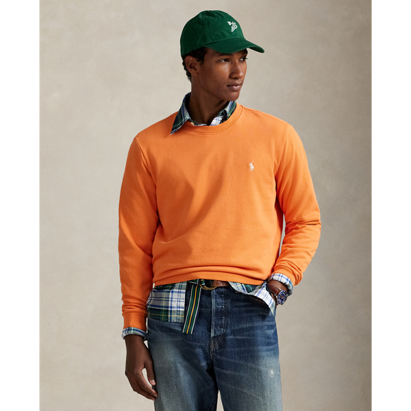 トップス \"Ralph Lauren\" orange zip Parker New Polo Ralph Lauren Men's Hybrid Full-Zip Hoodie L Orange
