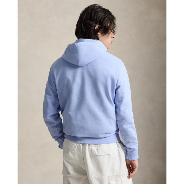 Kapuzenpullover aus Loopback-Fleece Polo Ralph Lauren in Kieselsteinblau 5