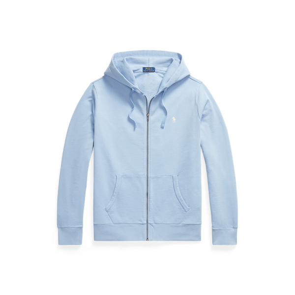Sudadera de rizo con cremallera completa