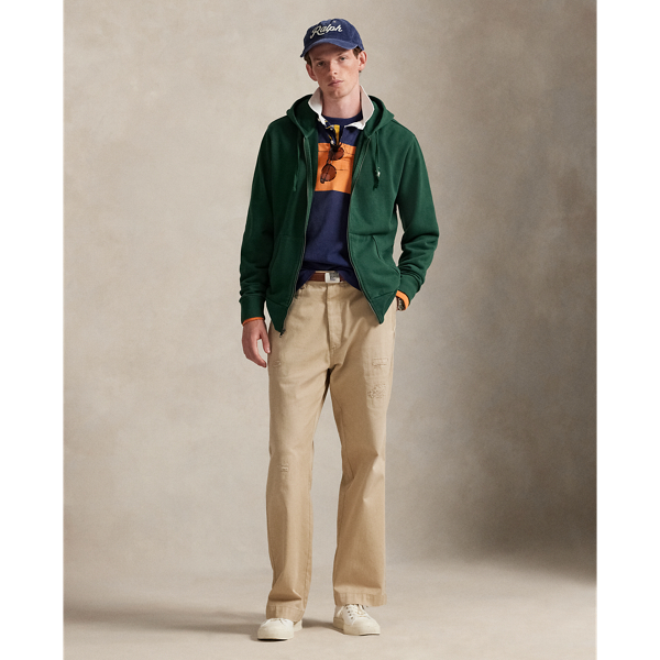 Polo Ralph Lauren 루프백 플리스 풀 지퍼 후디 빈티지 파인 4