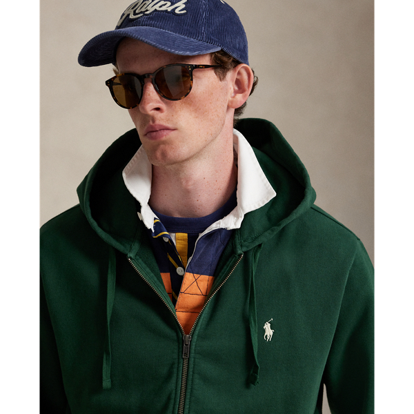 Polo Ralph Lauren 루프백 플리스 풀 지퍼 후디 빈티지 파인 6