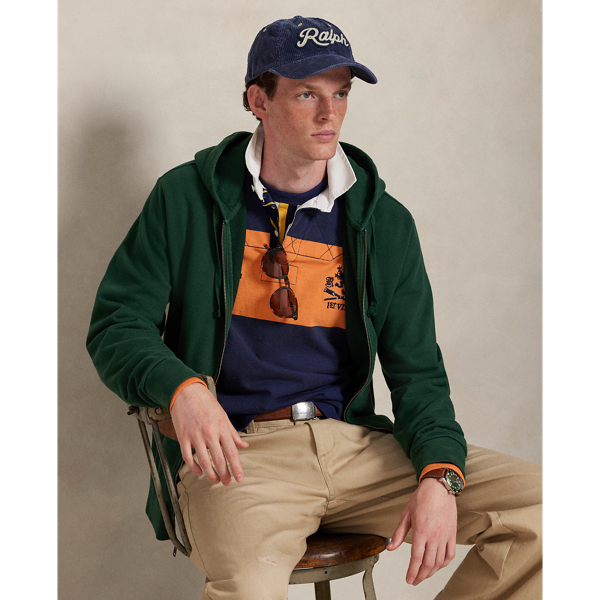 Polo Ralph Lauren 루프백 플리스 풀 지퍼 후디 빈티지 파인 7