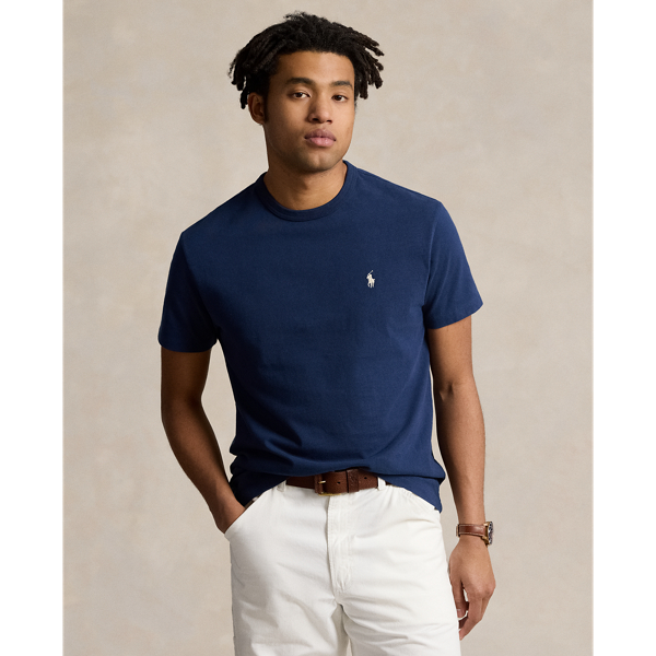 Classic Fit Jersey Crewneck T Shirt for Men Ralph Lauren UK