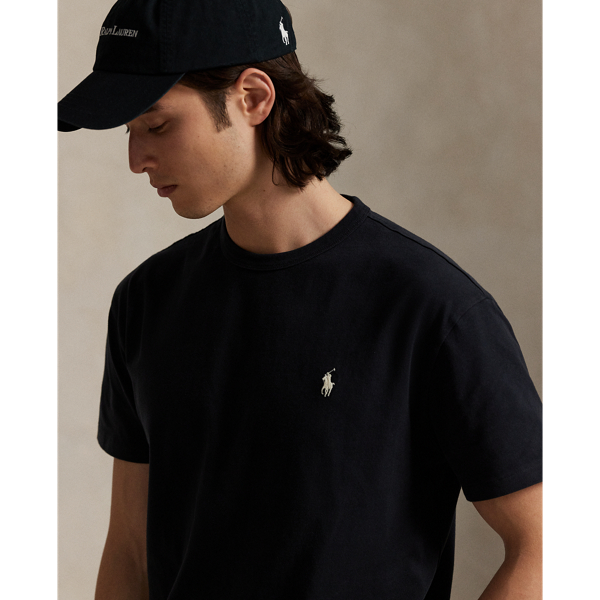 L'AGENCE レッシー クルーネック アジサイ Tシャツ green label relaxing tシャツ yasuo-range クルーネック T