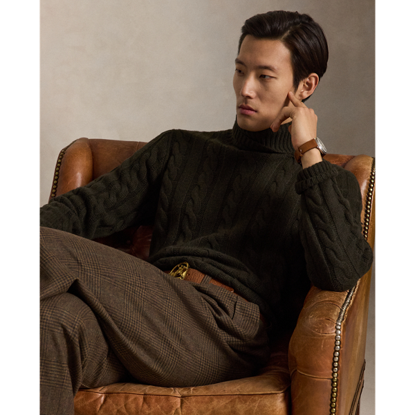 Cable-Knit Wool-Cashmere Jumper