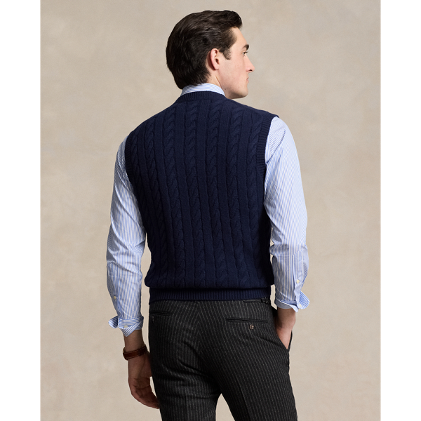 Blue sweater vest deals