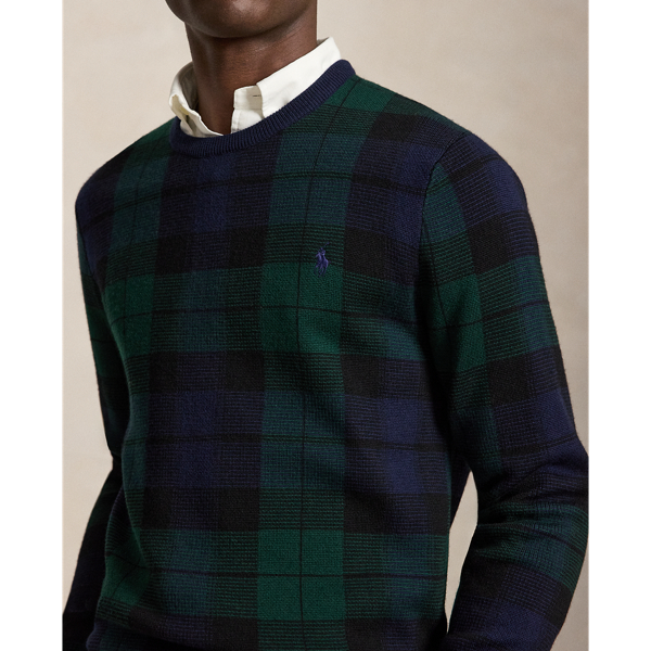 Pull &eacute;cossais en laine lavable