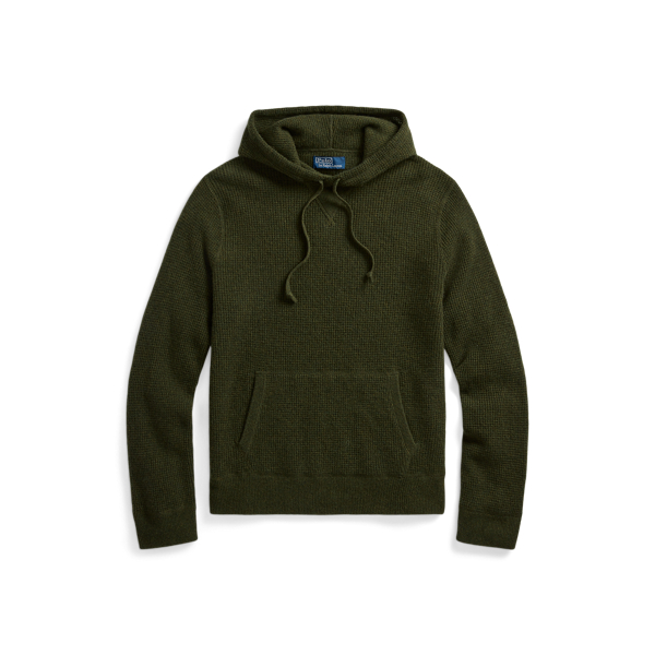 Washable Cashmere Hooded Sweater