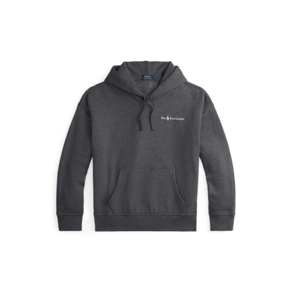 【送料関税込】Polo Ralph Lauren Back Logo Relaxed Hoodie Polo Ralph Lauren Relaxed Fit Logo Fleece Hoodie in Black | MYER