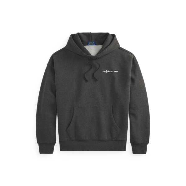 Relaxed Fit Logo Fleece Hoodie