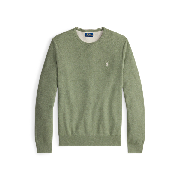 ★★POLO RALPH LAUREN★★ Big fit logo cotton sweater multi Big Fit Logo Cotton Sweater