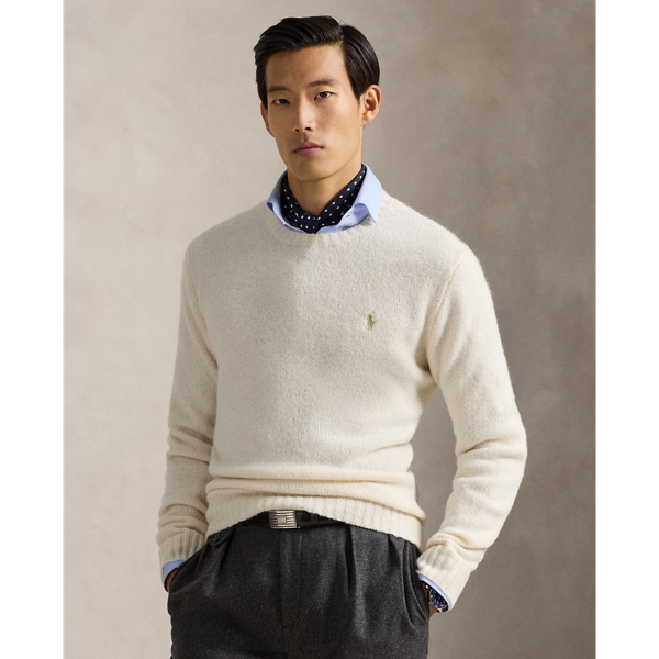 Textured Crewneck Jumper