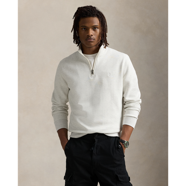 Double-Knit Quarter-Zip Pullover for Men Ralph Lauren® PT