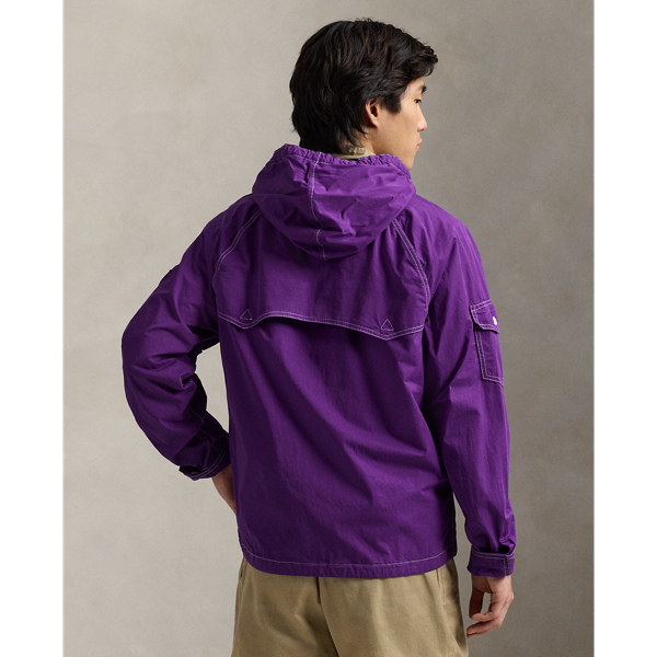 Garment Dyed Twill Hooded Jacket