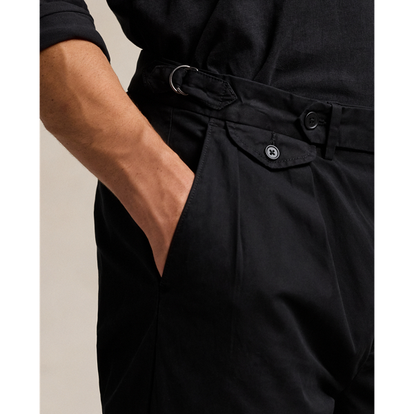 【超美品】POLO RALPH LAUREN プリーテッド ツイル パンツ POLO RALPH LAUREN パンツ Whitman リラックスド フィット