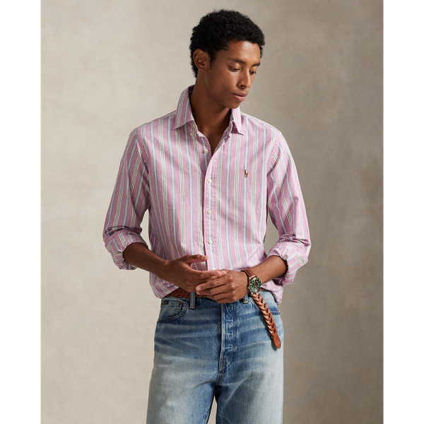 クラシック フィット ストライプド オックスフォード シャツ | ラルフ