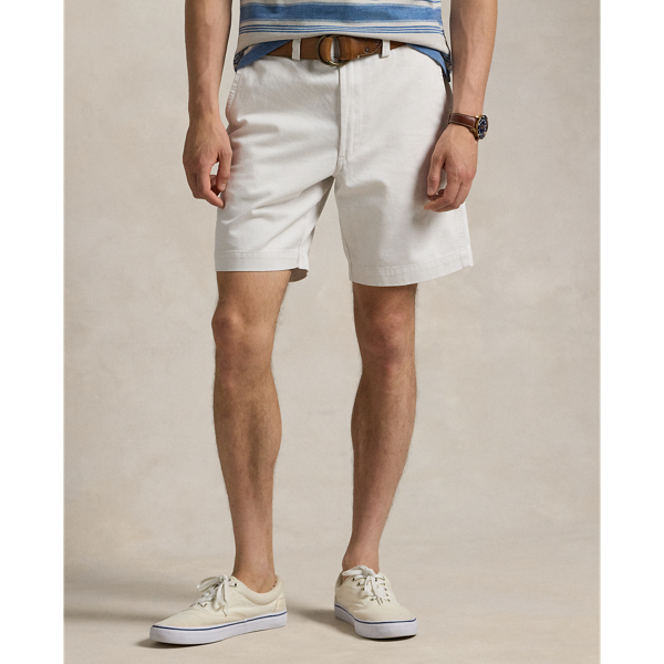 Deckwash White 20.3 cm Salinger Straight Fit Short Polo Ralph Lauren 4