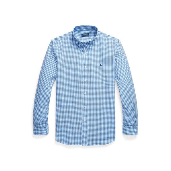 Custom Fit Stretch Poplin Shirt