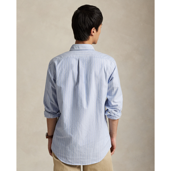 Custom Fit Striped Oxford Shirt
