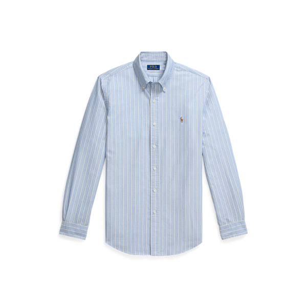 Custom Fit Striped Oxford Shirt
