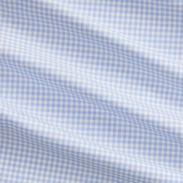 Classic Fit Gingham Stretch Poplin Shirt