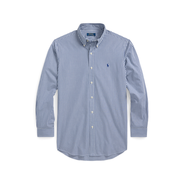 Classic Fit Striped Stretch Poplin Shirt Polo Ralph Lauren en 1