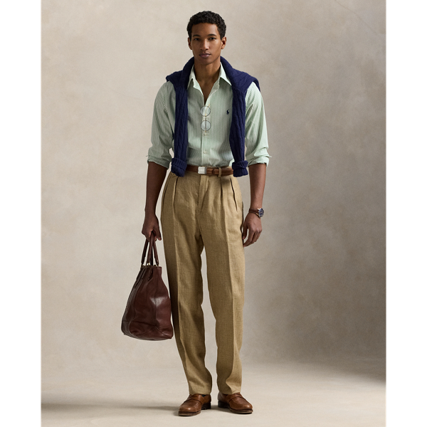 Tシャツ・カットソー Ralph Lauren SS23 Stretch poplin shirt (710832480 002) Stretch Poplin Shirt