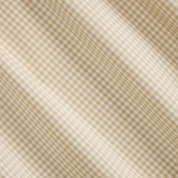 Slim Fit Gingham Stretch Poplin Shirt