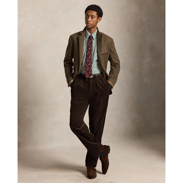 Custom Fit Striped Stretch Poplin Shirt