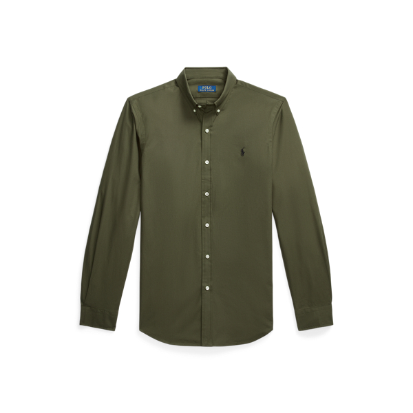 Slim Fit Stretch Poplin Shirt 