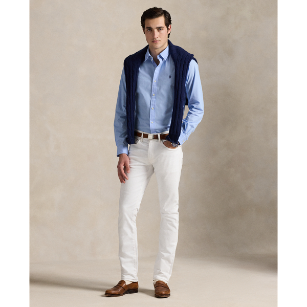 Slim Fit Stretch Poplin Shirt 