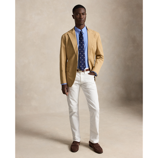 Chemise Slim Fit en&nbsp;popeline stretch Polo Ralph Lauren en Cabana Blue 4