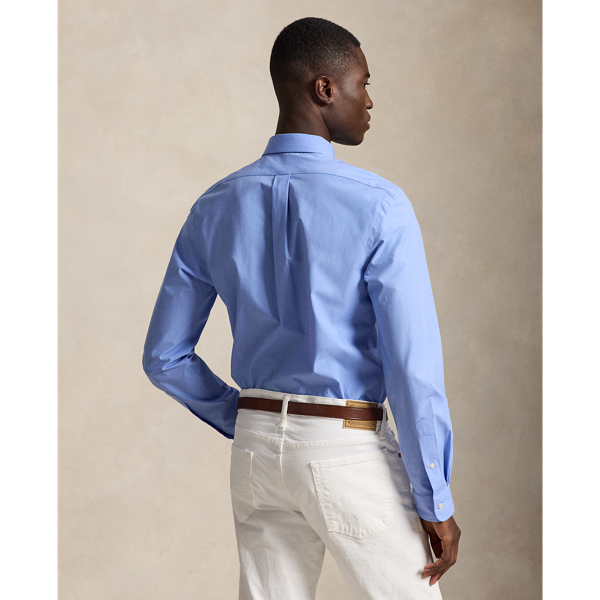 Chemise Slim Fit en&nbsp;popeline stretch Polo Ralph Lauren en Cabana Blue 5