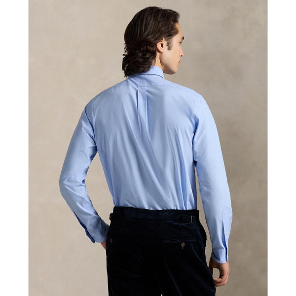 Custom Fit Stretch Poplin Shirt 