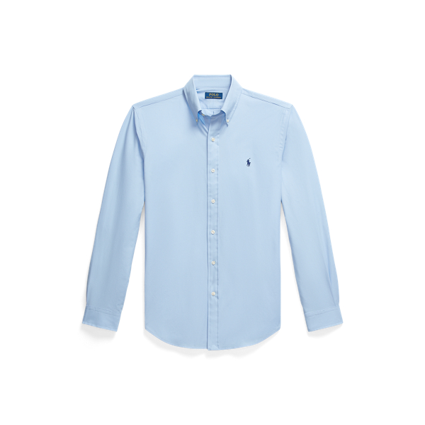 Custom Fit Stretch Poplin Shirt 