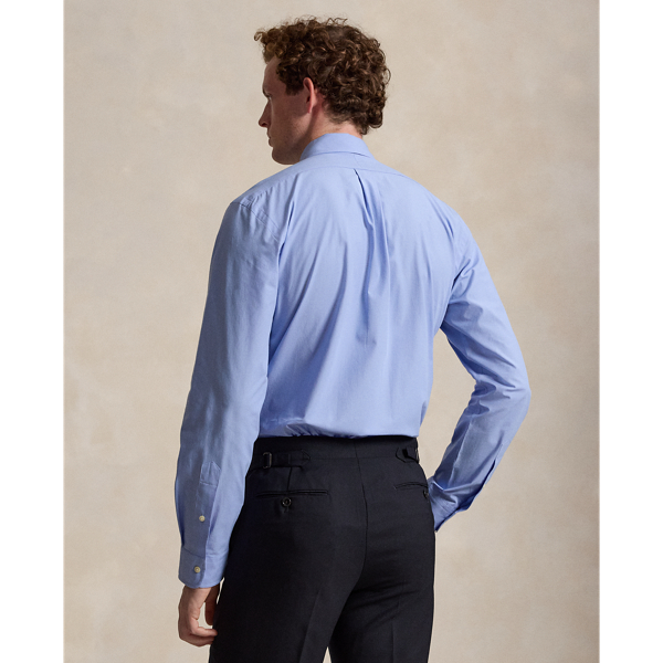 Custom Fit Stretch Poplin Shirt 