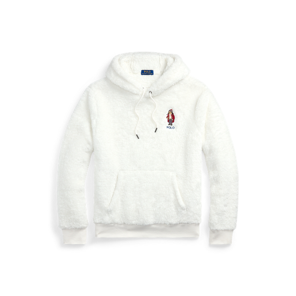 Polo Bear Pile Fleece Hoodie