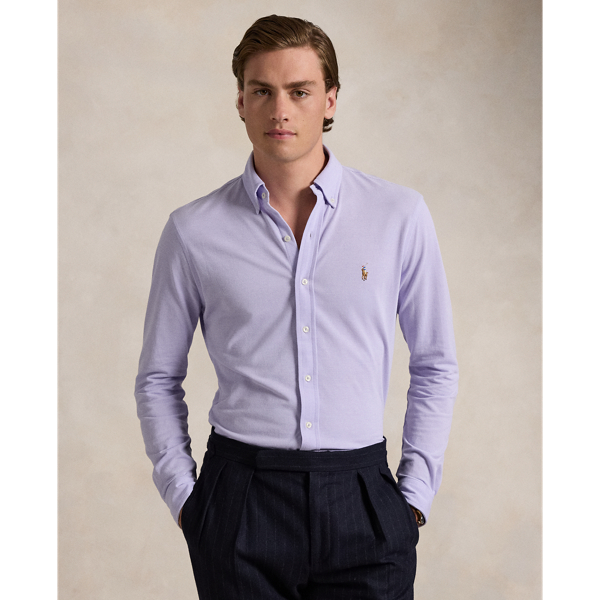 Polo ralph lauren knit cotton oxford shirt best sale