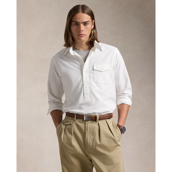 Classic Fit Oxford Popover Shirt