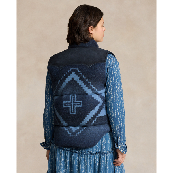 Denim Dazzlin Darlin PRL x Naiomi Glasses Down Gilet Polo Ralph Lauren 7