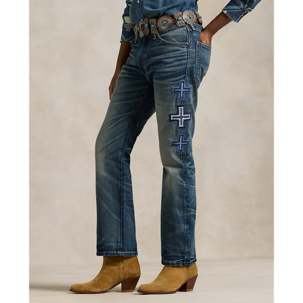 Flowerhill PRL x Naiomi Glasses Embroidered Jean Polo Ralph Lauren 13