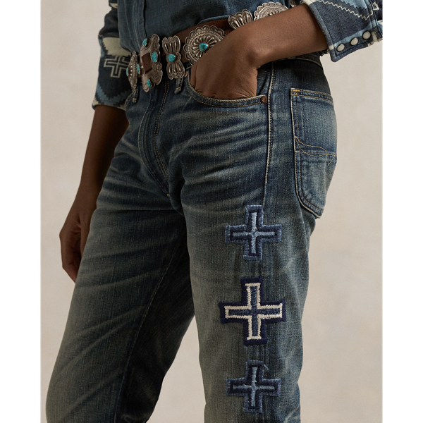 Flowerhill PRL x Naiomi Glasses Embroidered Jean Polo Ralph Lauren 9