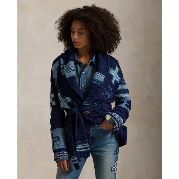 PRL x Naiomi Glasses Wrap Cardigan