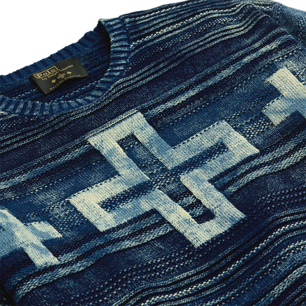 Indigo Combo PRL x Naiomi Glasses Cotton Jumper Polo Ralph Lauren 10