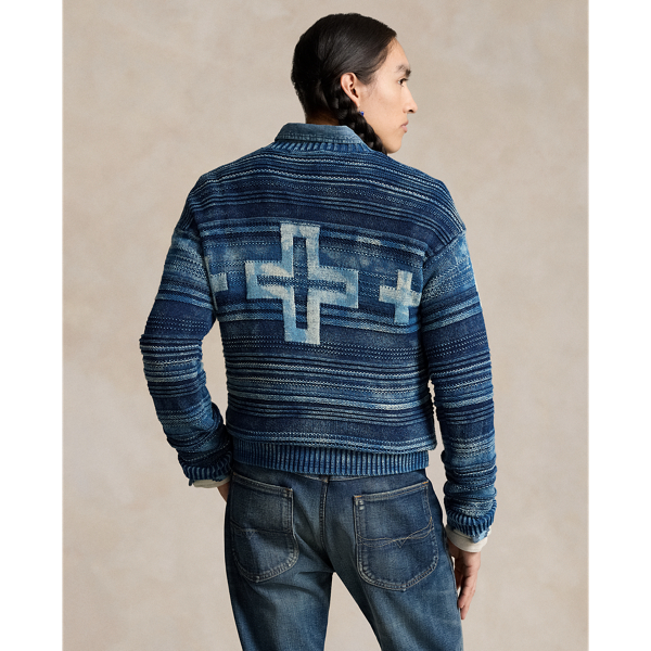 Indigo Combo PRL x Naiomi Glasses Cotton Jumper Polo Ralph Lauren 5