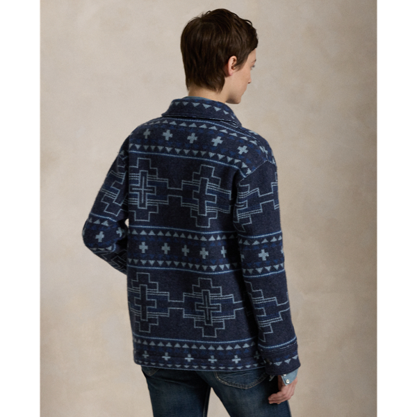 Navy Combo PRL x Naiomi Glasses Wool Jacket Polo Ralph Lauren 7